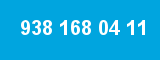 938 168 04 11 938 168 04 11